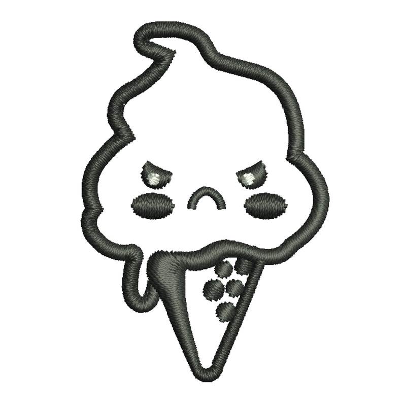 Angry Ice Cream Logo Default Title One Size