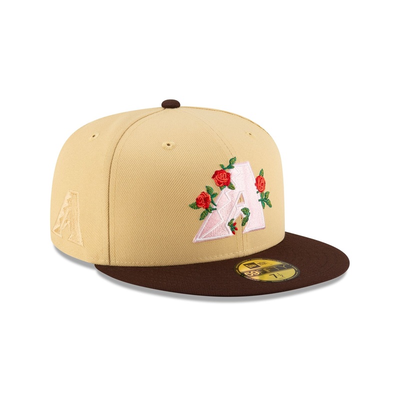 Arizona Diamondbacks Roses 59FIFTY Fitted Hat 7