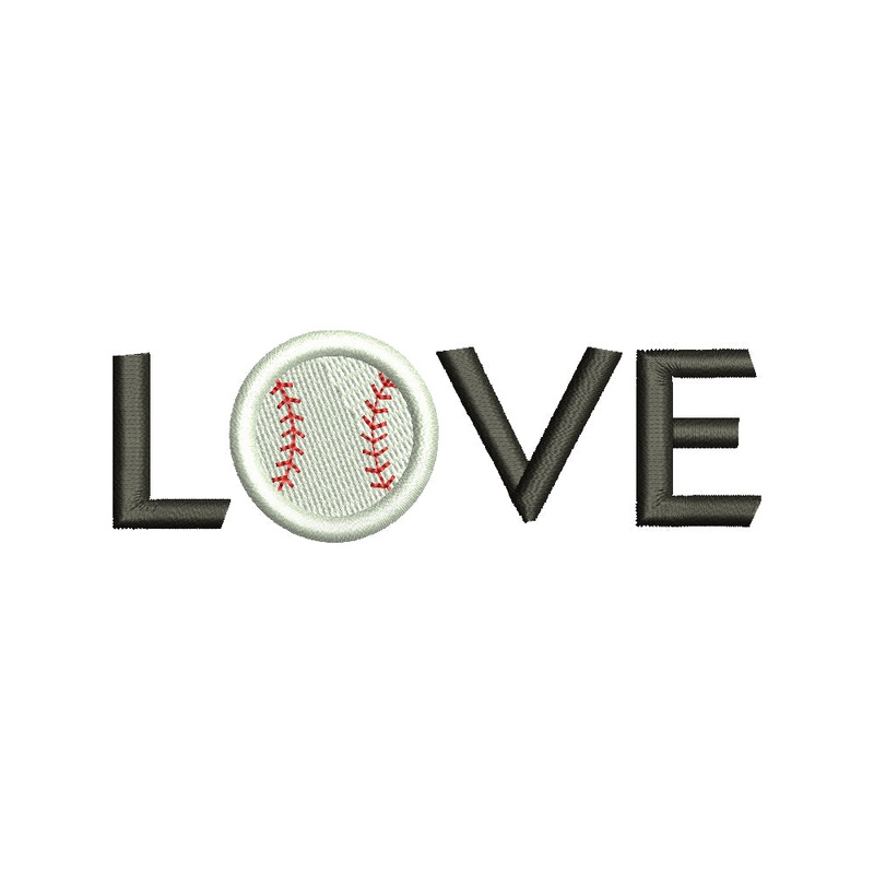 Baseball Love with Baseball Default Title One Size