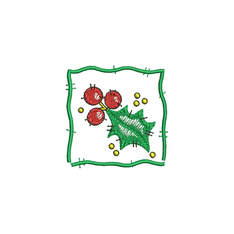 Christmas Mistletoe with Frame Default Title One Size