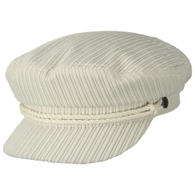 Corduroy Fiddler Cap DOVE XS