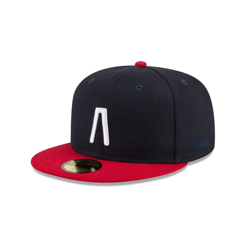 Fear of God Essentials MLB Red Visor 59FIFTY Fitted Hat 7