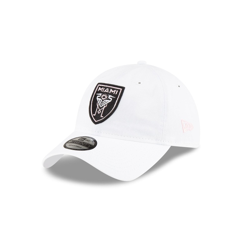 Inter Miami Basic White 9TWENTY Adjustable Hat One Size