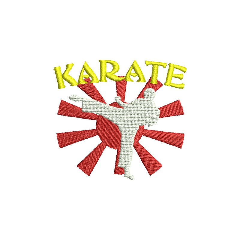 Kicking Karate Man Default Title One Size