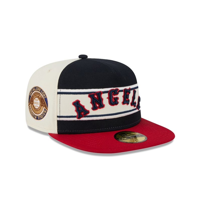 Los Angeles Angels Summer Derby 59FIFTY A-Frame Fitted Hat 7