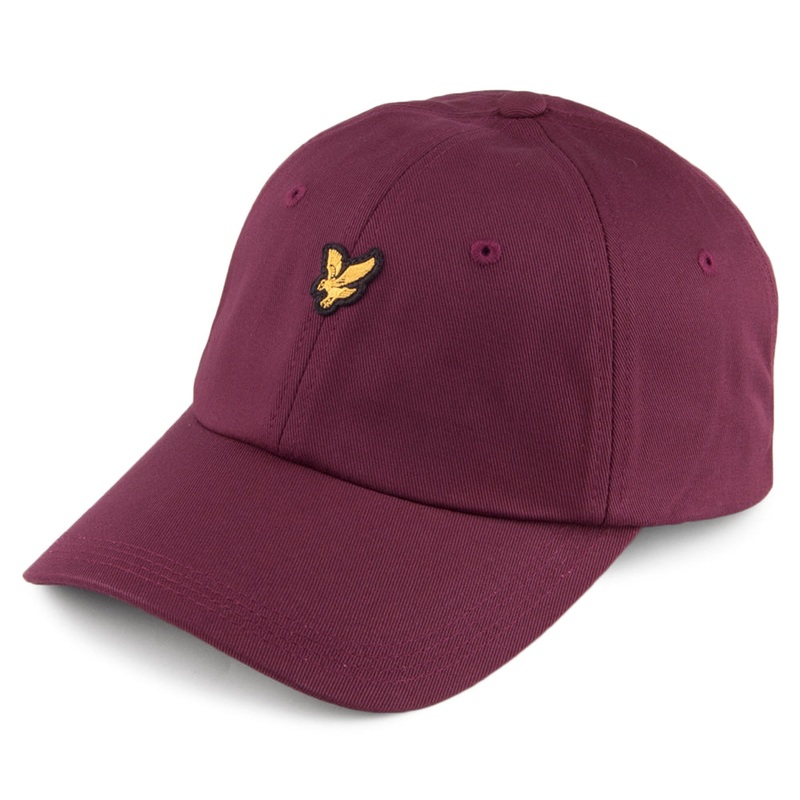 Lyle & Scott Hats Vintage Baseball Cap – Wine Adjustable