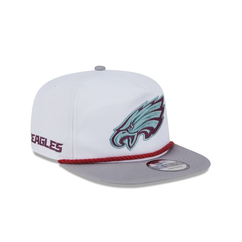 Philadelphia Eagles Optic White Golfer Hat One Size