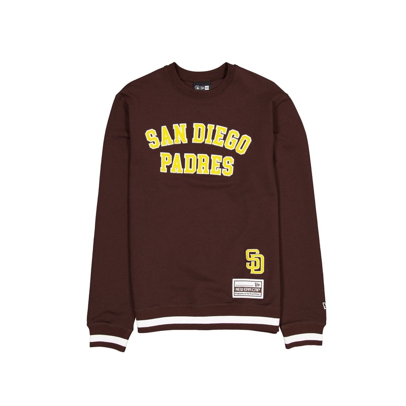 San Diego Padres Team Color Logo Select Crewneck S
