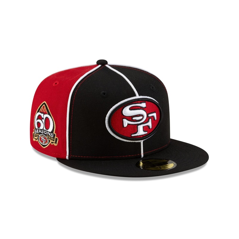 San Francisco 49ers Two-Tone Pinwheel 59FIFTY Fitted Hat 7