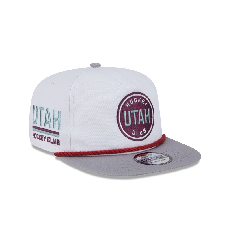 Utah Hockey Club Optic White Golfer Hat One Size