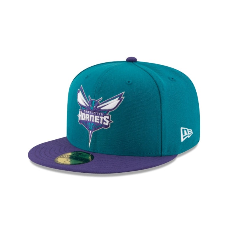 Charlotte Hornets 2Tone 59FIFTY Fitted Hat 6 7/8