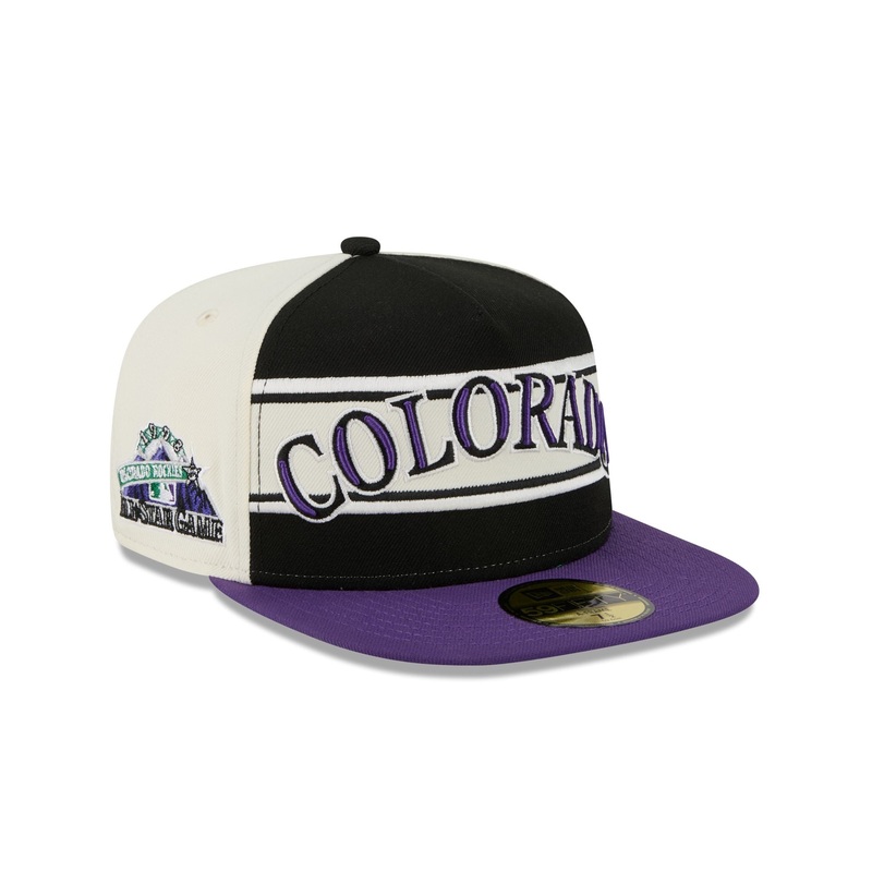 Colorado Rockies Summer Derby 59FIFTY A-Frame Fitted Hat 7