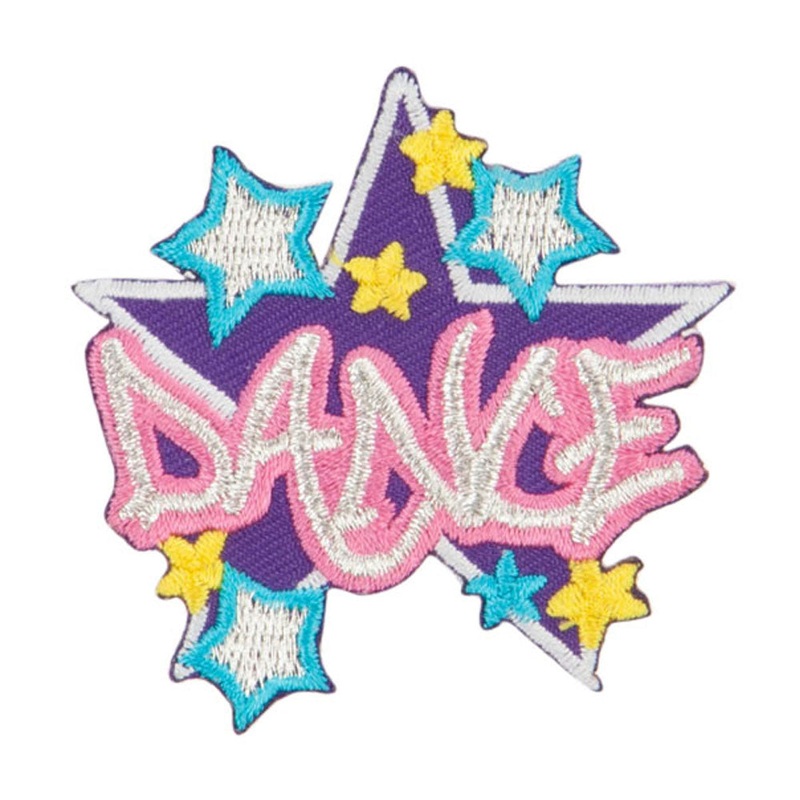 Dance Fun Patches Purple One Size