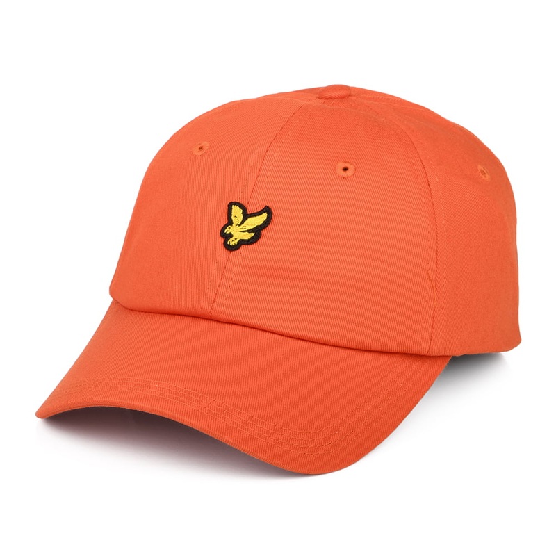 Lyle & Scott Hats Vintage Baseball Cap – Burnt Orange Adjustable