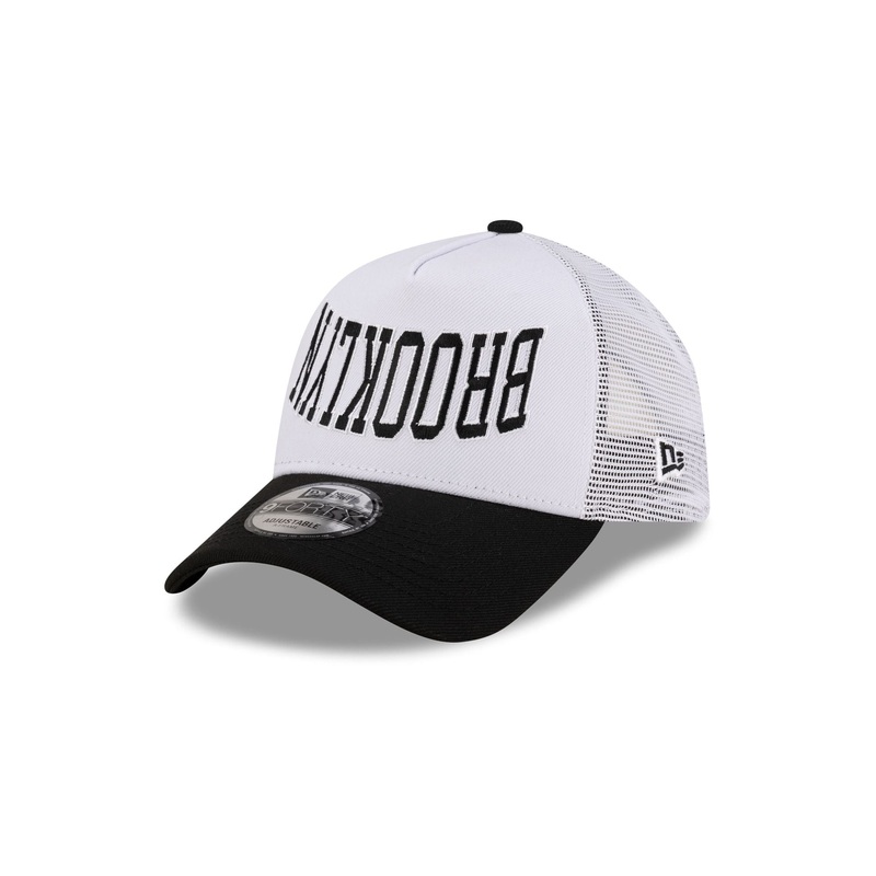New Era Cap Brooklyn 9FORTY A-Frame Trucker Hat One Size