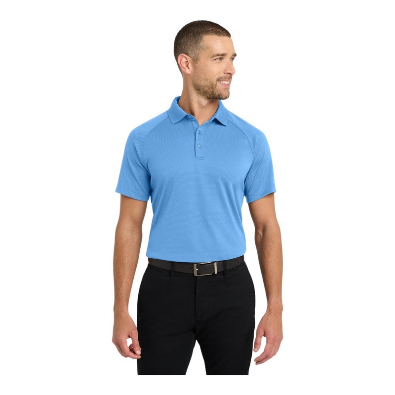 Port Authority K575 Crossover Raglan Polo Azure Blue XS