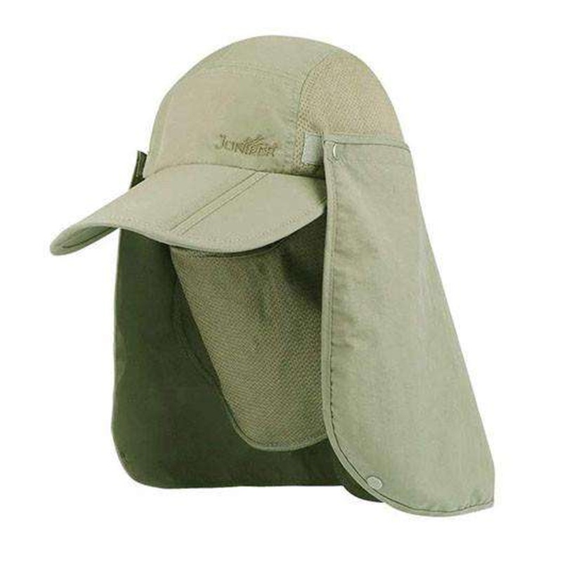 Taslon Folding-Bill Canyon Cap with Sun Shield – Juniper Hat Khaki
