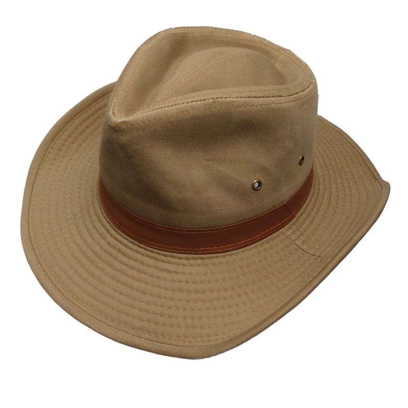 Washed Twill Outback M Black