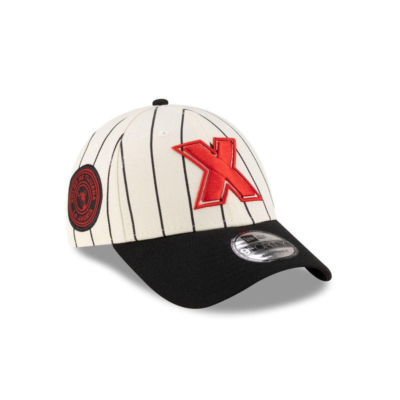 Xolos Retro Pinstripe 9FORTY Snapback Hat One Size