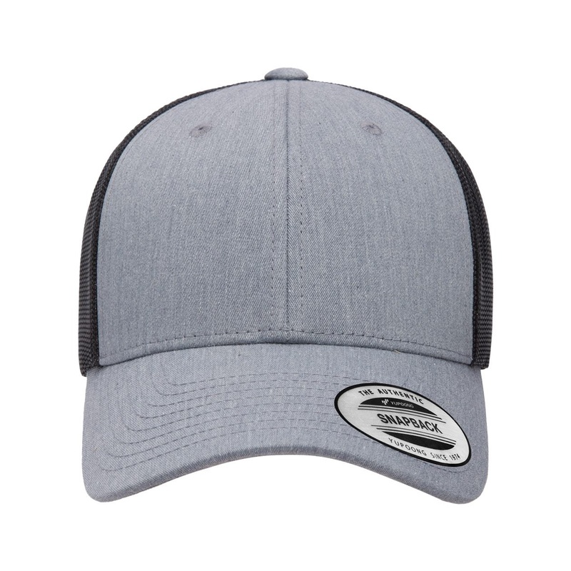 YP Classics 6601 Elite Cap, Yupoong 6601 Black