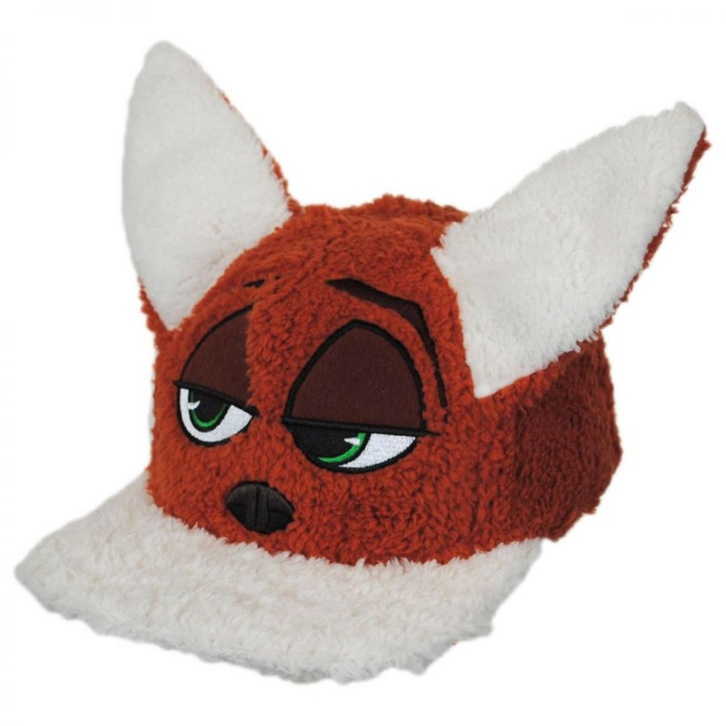 Zootopia Nick Wilde Adjustable Baseball Cap with Ears MULTI ADJUSTABLE