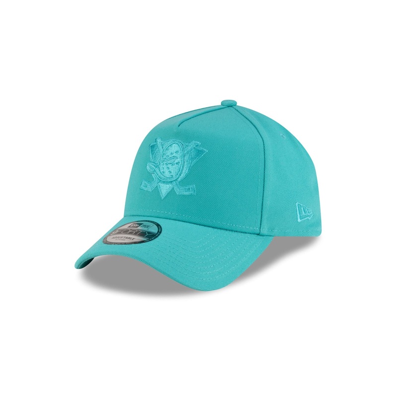 Anaheim Ducks Teal 9FORTY A-Frame Snapback Hat One Size