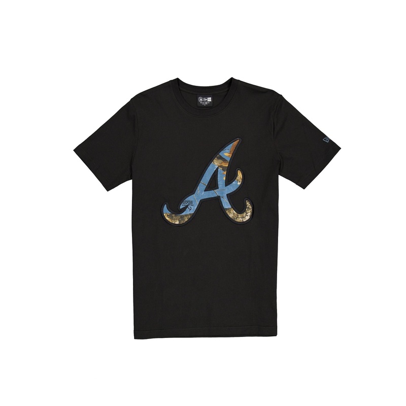 Atlanta Braves Black Realtree T-Shirt S