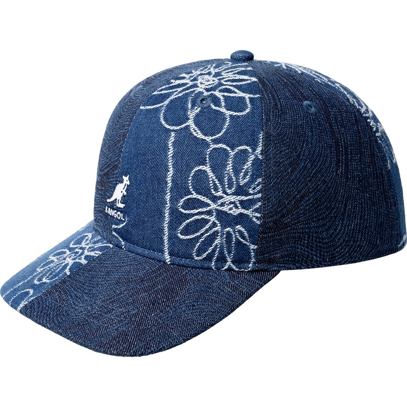 Denim Mash Up Baseball Black Trompe L’oeil 1SFM