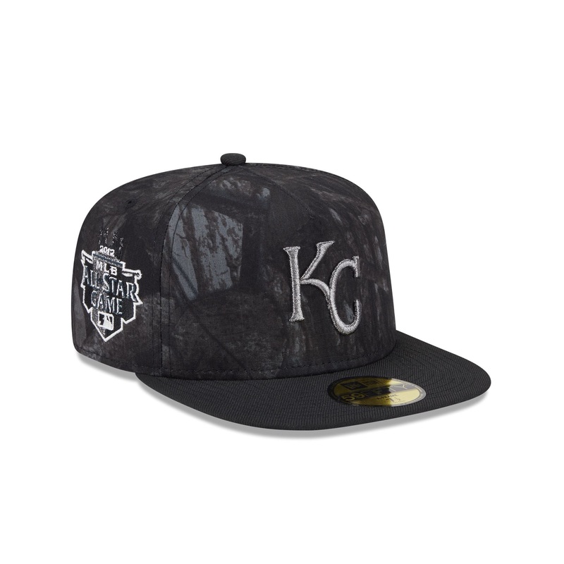 Just Caps Ripstop Camo Kansas City Royals 59FIFTY A-Frame Fitted Hat 7
