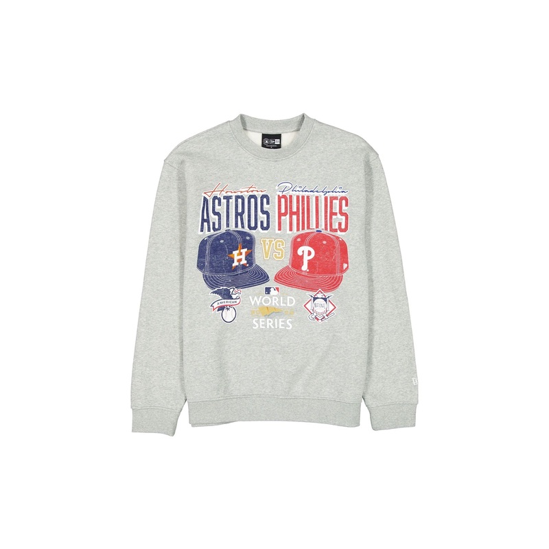 MLB 2022 World Series Sport Classics Gray Crewneck S