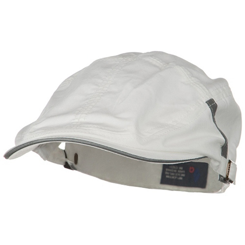 New Sandwich Bill Ivy Cap White One Size