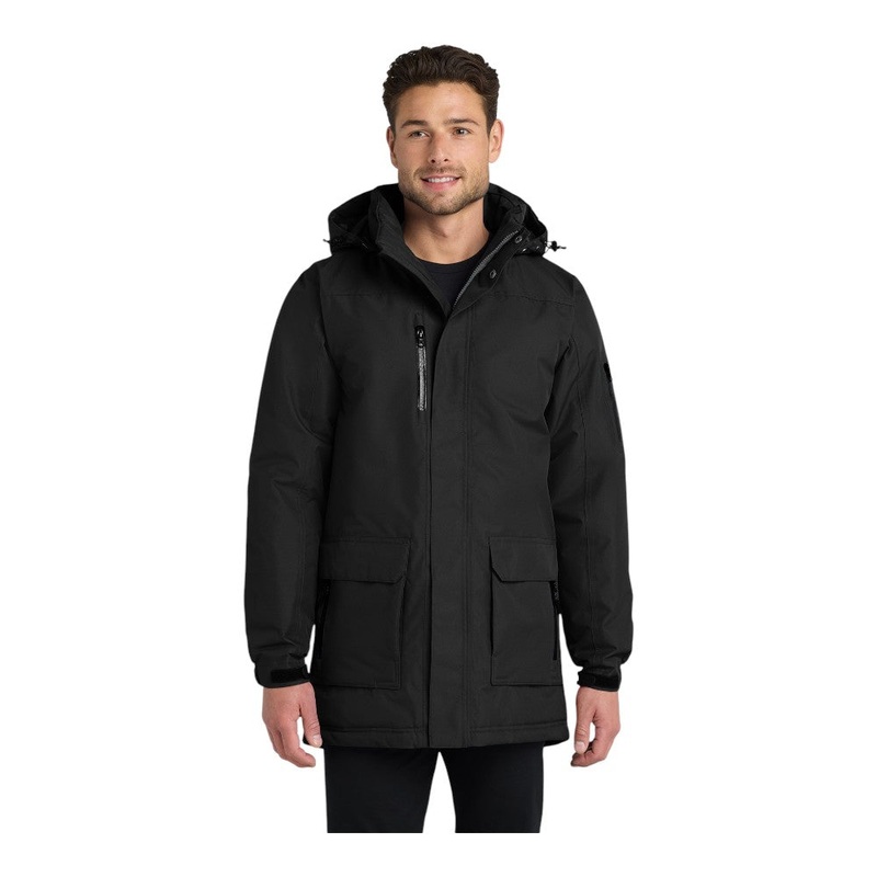 Port Authority J799 Heavyweight Parka Black XS