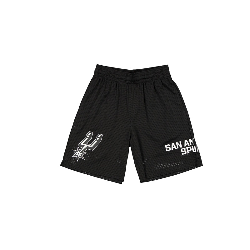 San Antonio Spurs Mesh Black Shorts S