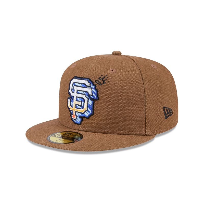 San Francisco Giants Logo Scribble 59FIFTY Fitted Hat 7