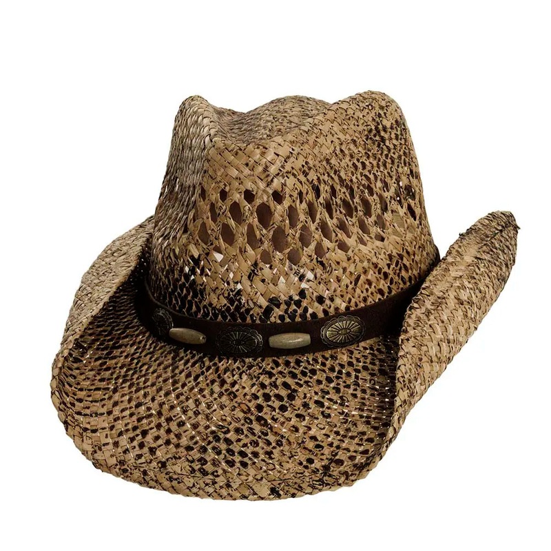 Sedona | Womens Woven Seagrass Straw Cowgirl Hat Natural OS