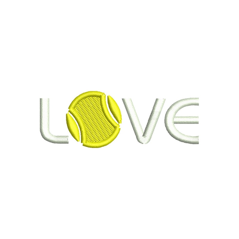 Tennis Love with Tennis Ball Default Title One Size