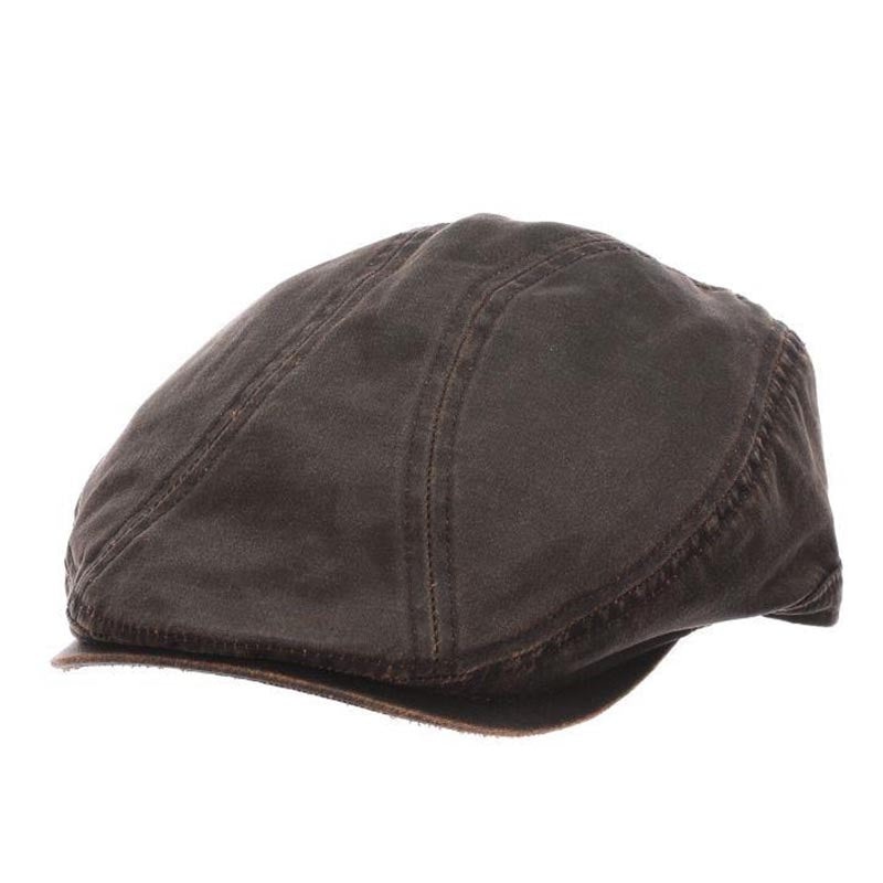 Weathered Cotton Ivy Cap – DPC Outdoor Hat Brown Small/Medium
