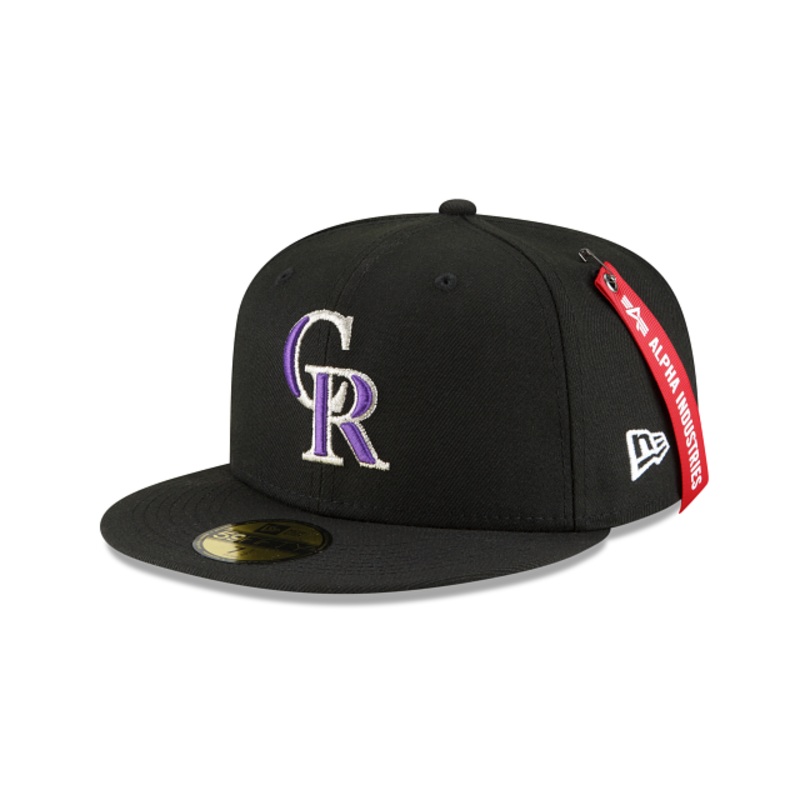 Alpha Industries X Colorado Rockies 59FIFTY Fitted Hat 7