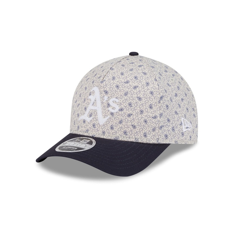 Athletics Micro Print 9FORTY M-Crown A-Frame Adjustable Hat One Size