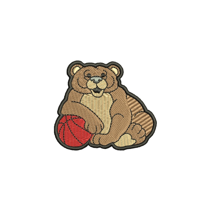 Bear Mascot Symbol Default Title One Size
