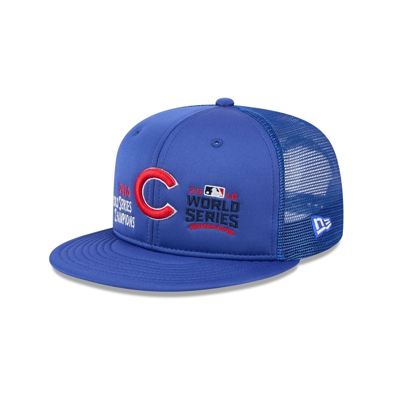 Chicago Cubs Championship Pack 9FIFTY Trucker Hat One Size