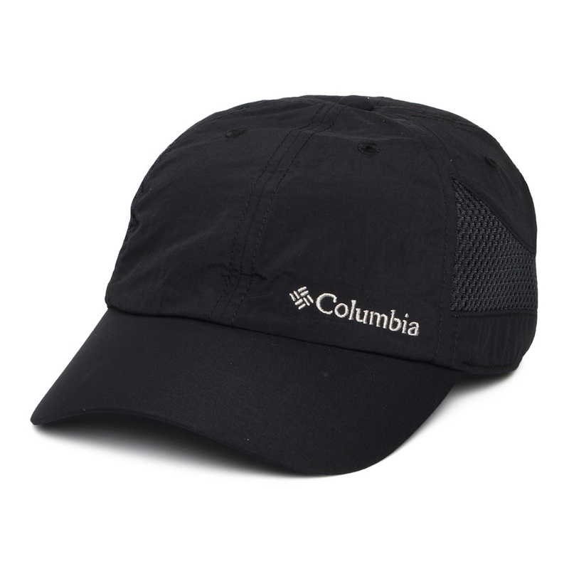 Columbia Hats Tech Shade II Baseball Cap – Black Adjustable