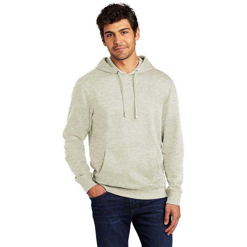 District DT6100 V.I.T. Fleece Hoodie – Oatmeal Heather Oatmeal Heather XS