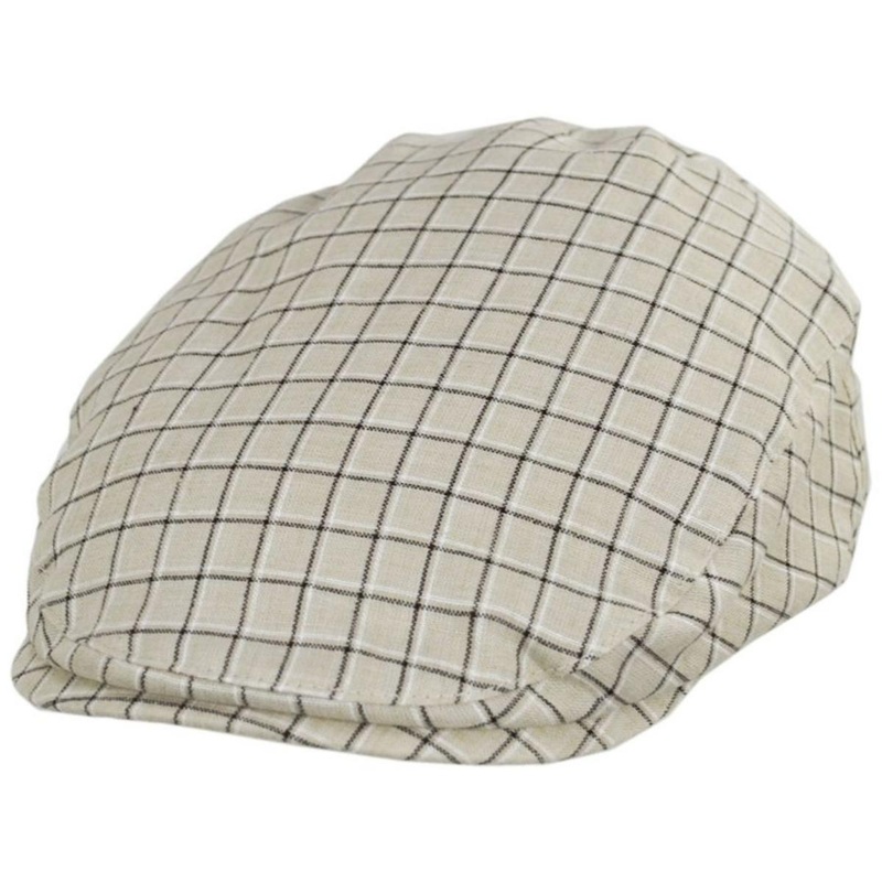 Liam Linen Cotton Ivy Cap BEIGE S