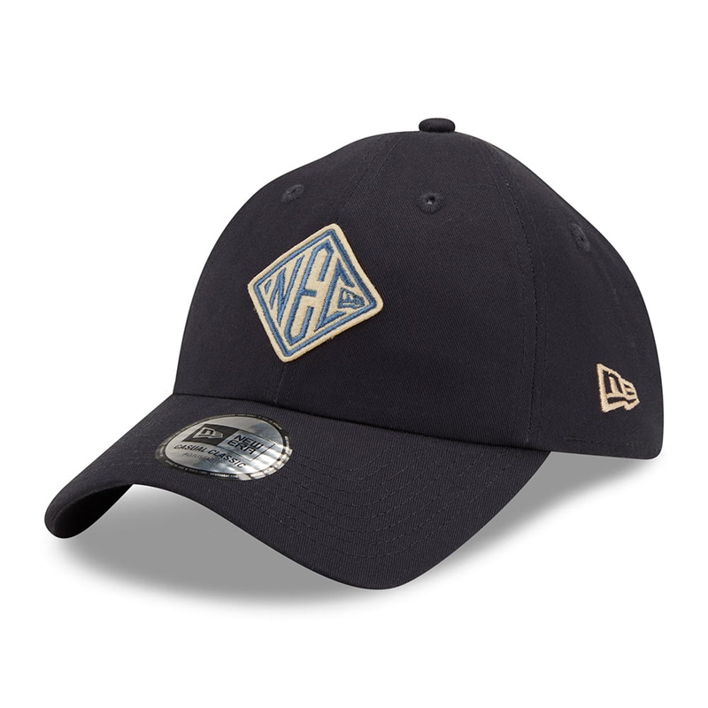 New Era 9TWENTY Cotton Baseball Cap – NEC Felt Patch Casual Classic – Navy Blue Adjustable