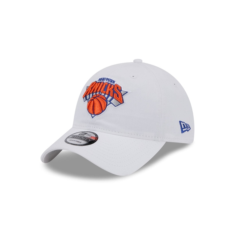 New York Knicks White 9TWENTY Adjustable Hat One Size
