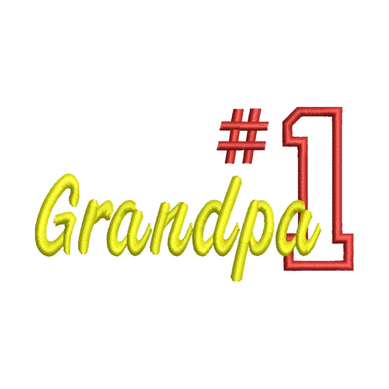 Number 1 Grandpa Default Title One Size
