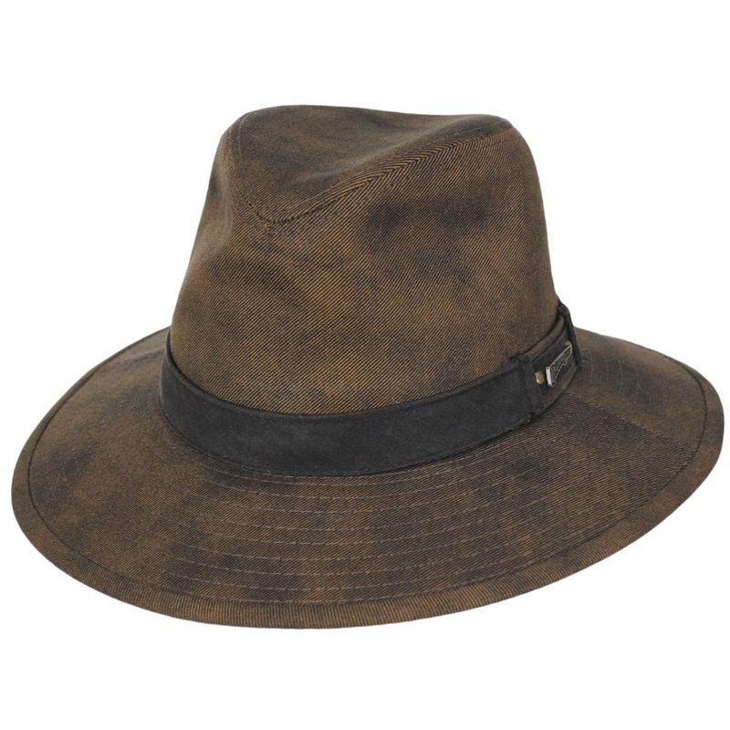 Officially Licensed Covenant Timber Cloth Safari Fedora Hat BROWN M