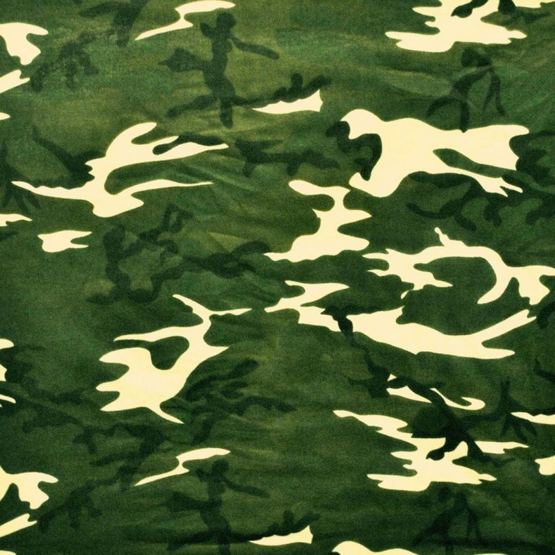Printed Cotton Bandana – Camouflage CAMOUFLAGE ONE SIZE