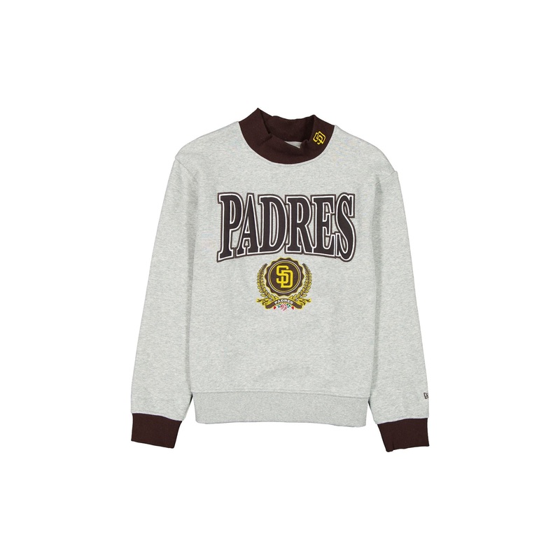 San Diego Padres Throwback Prep Women’s Mockneck Sweatshirt XS